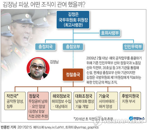 "北 김정남 암살은 100% 김정은 지시…정찰총국이 관여" - 1