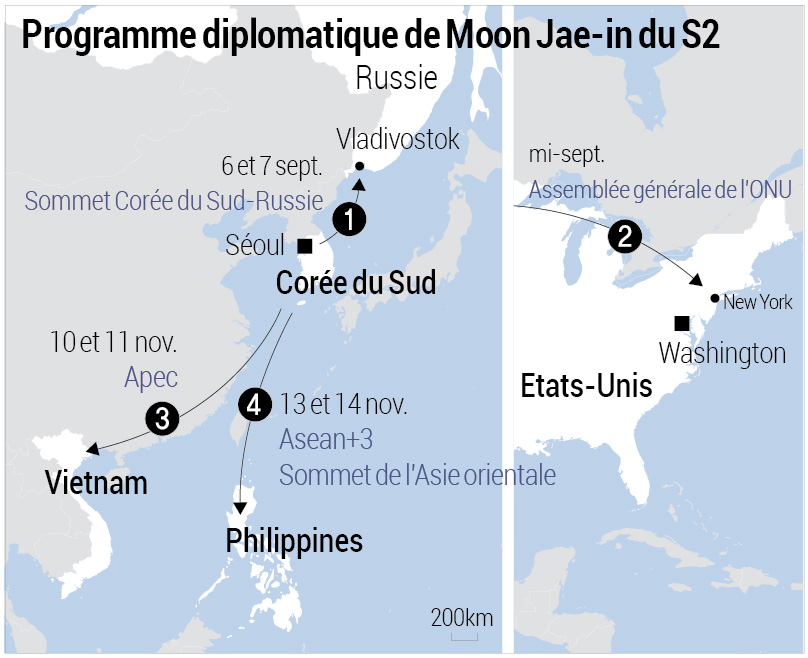 Programme diplomatique de Moon Jae-in Programme diplomatique de Moon Jae-in
