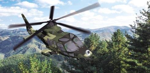 An image of a light armed helicopter (LAH) being developed by Korea Aerospace Industries (KAI) provided by the company. (Yonhap)