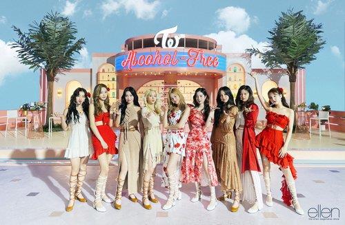This photo, provided by JYP Entertainment, shows K-pop act TWICE. (PHOTO NOT FOR SALE) (Yonhap)