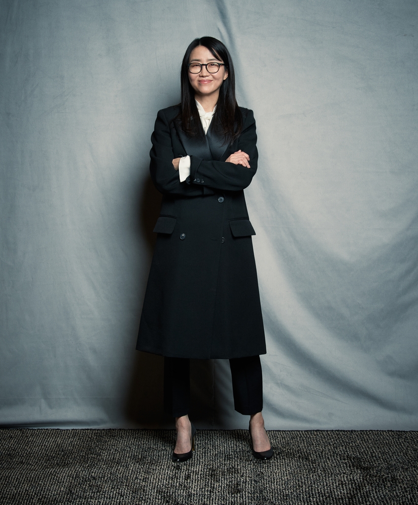 This photo, provided by Netflix, shows South Korean screenwriter Kim Eun-hee behind the original series "Kingdom: Ashin of the North." (PHOTO NOT FOR SALE) (Yonhap)