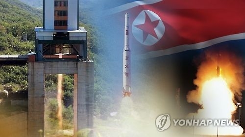 北朝鮮のＩＣＢＭ＝（聯合ニュースＴＶ提供）
