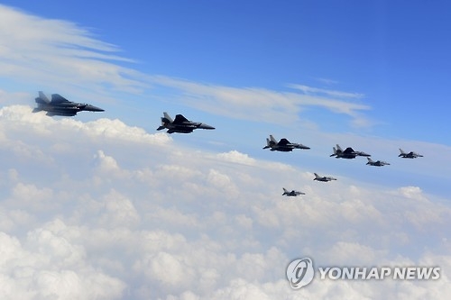 韓米空軍の戦闘機（資料写真）＝（聯合ニュース）
