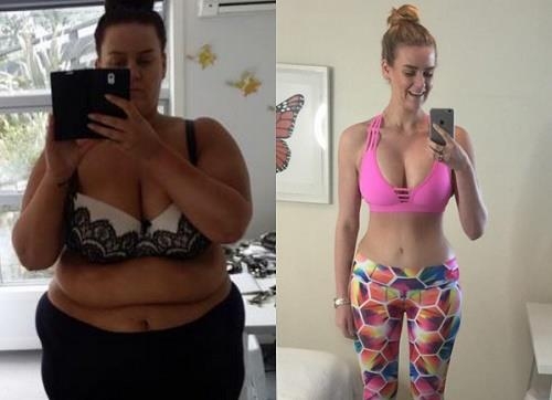 뉴질랜드 20대 여성, 11개월만에 몸무게 85㎏ 줄여 - 2