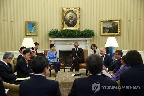 한미정상 "북핵, 최고 시급성 갖고 다루자"…첫 北 공동성명(종합) - 4