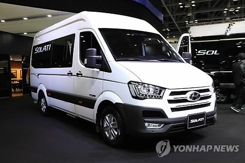현대차 최고급 미니버스 쏠라티 리무진 나온다 - 3