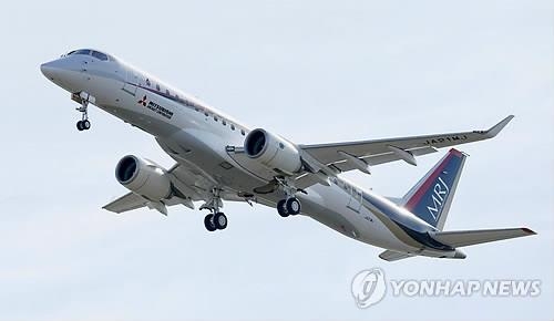 미쓰비시항공기, 일본 첫 제트여객기 MRJ 20대 공급 계약 - 2