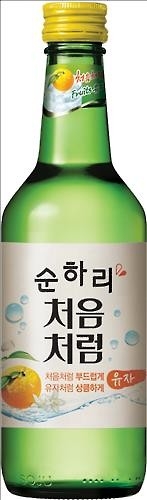 과일소주 '순하리', 미국 수출 본격화 - 2