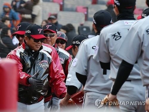 <프로야구> 양상문 감독 "주저 없는 모습, 시범경기 소득" - 2