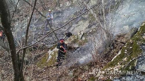 소백산 화재 진압 '악전고투'…완전진화까지 27시간 걸려(종합2보) - 4