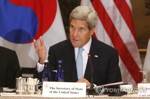 케리 美국무 광복절 축하…"한미동맹, 동북아 평화·안정 기여" - 2