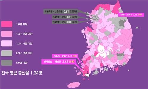 '지자체 출산지도' 만든다… 출산율·정책 평가해 '인센티브' - 2