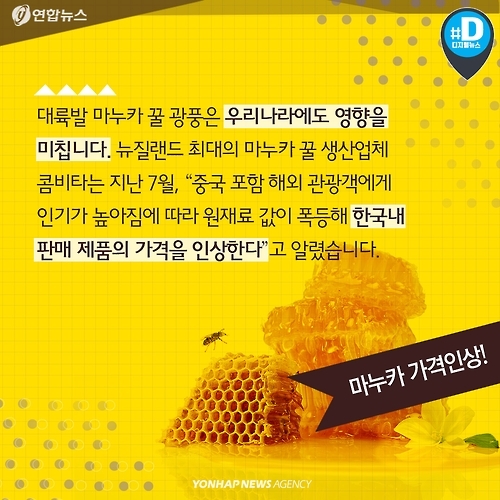 <카드뉴스> 마누카 허니, 뉴질랜드의 것이어야만 허니(honey)? - 6