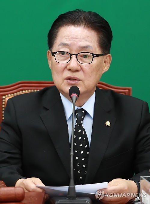박지원 "특검보다 檢수사…탄핵·하야 요구하면 안돼" - 1