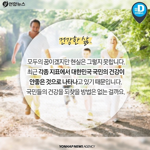 <카드뉴스> 대한민국이 아픕니다. 몸도, 마음도… - 2