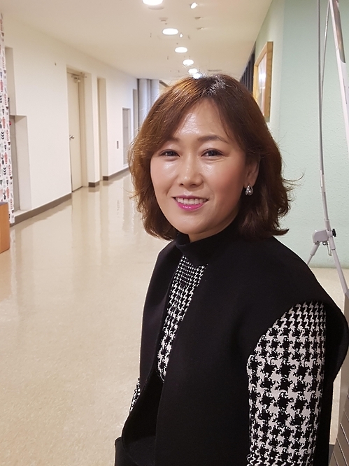 다문화협동조합 '다모' 이사장인 전춘화 교수