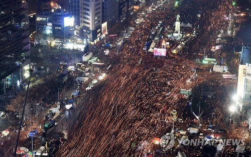 정의화·남경필·오세훈 등 범여권 인사들도 '촛불 속으로' - 1
