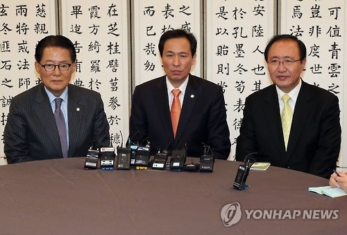 우상호 "탄핵안 표결 일정, 30일 야3당이 모여 결정" - 1