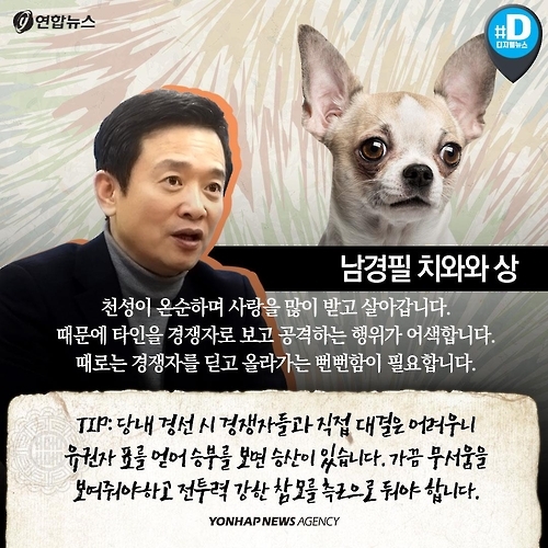 <카드뉴스> 동물상으로 바라본 대권주자 관상 - 4