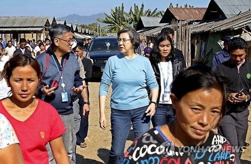 교전지역 접근 제지당한 이양희 유엔 미얀마 인권 특별보고관