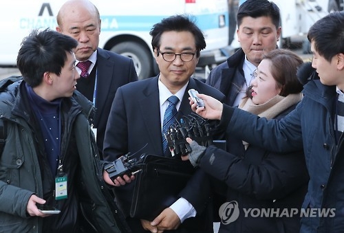 4차 변론 참석하는 류희인 전 세월호특조위원