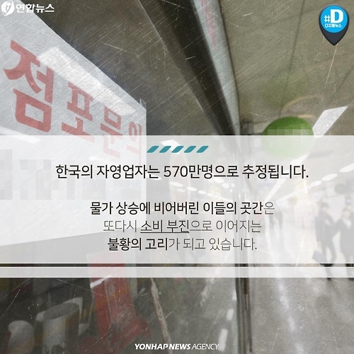 <카드뉴스> 물가 상승은 자영업자도 힘들게 합니다 - 11