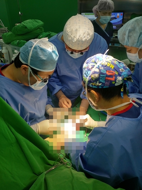 국내 첫 팔 이식수술