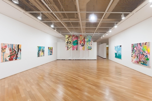 서울 강남구 대치동 송은 아트큐브에서 진행 중인 노상호 전(展) '매직 완드'
