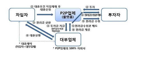 P2P 대부업자 영업형태