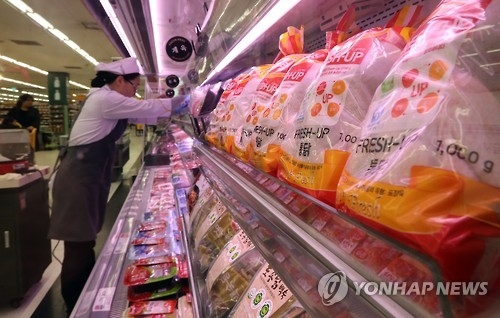 최근 가격이 크게 오른 닭고기 [연합뉴스 자료사진]