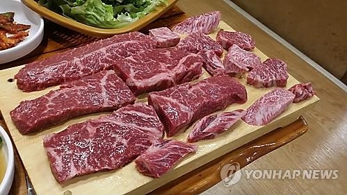 고기 음식점 [연합뉴스 자료사진]