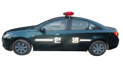 기존 육군 헌병 순찰차