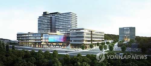 경기도 의정부에 들어설 을지대와 부속병원 조감도.