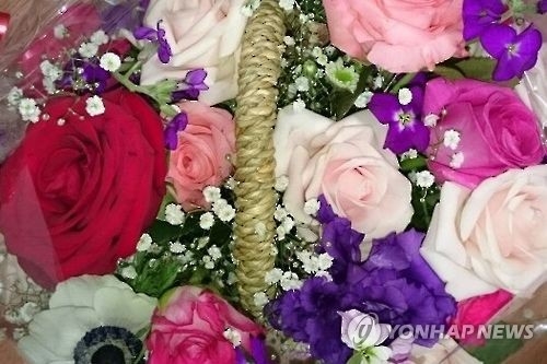 꽃다발 [연합뉴스 자료사진]