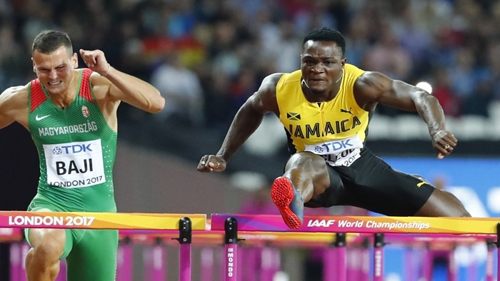 오마르 맥레오드, 세계육상선수권 110m 허들 우승 - 1