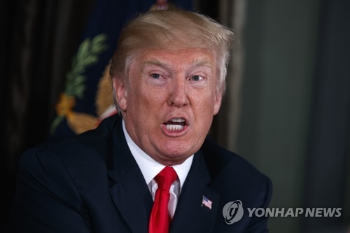 도널드 트럼프 미 대통령