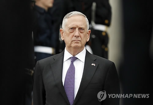제임스 매티스 미국 국방부 장관