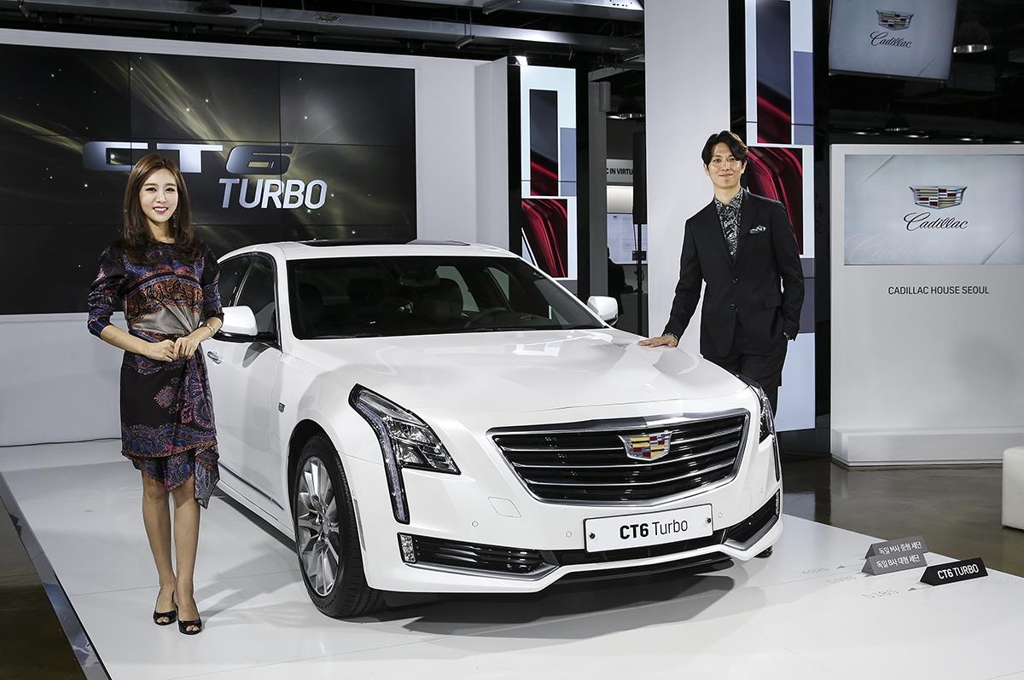 캐딜락, 대형 세단 'CT6 터보' 출시…"벤츠E·BMW5가 경쟁상대"(종합) - 1