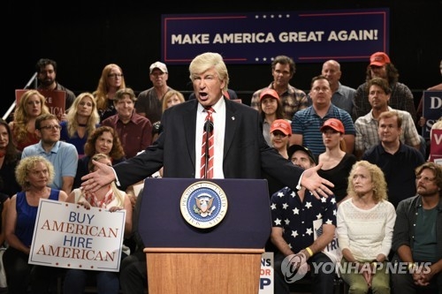 '새터데이 나이트 라이브'(SNL)에 출연한 알렉 볼드윈