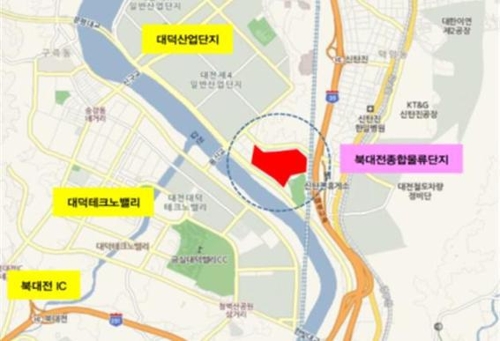 대전 북부권 물류단지 조성 적지(대덕구 일원)