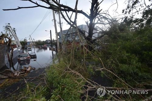 푸에르토리코 휩쓴 허리케인 마리아