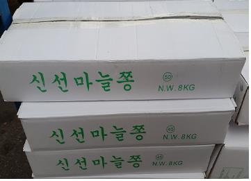 중국산 마늘종서 잔류농약 초과검출…회수·폐기 - 1