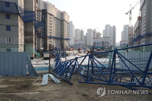남양주 다산신도시 타워크레인 사고