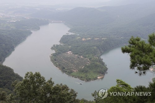 괴산 산막이 옛길, 한반도 전망대