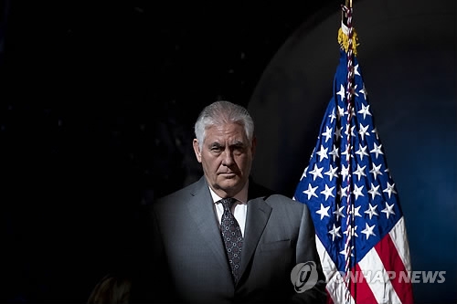 렉스 틸러슨 미국 국무장관