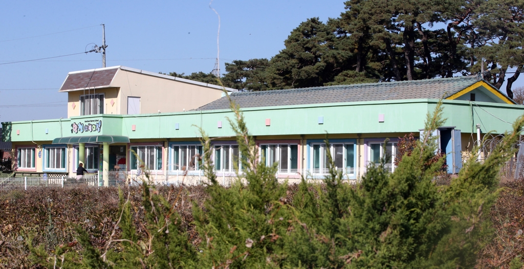 내년 2월 폐원되는 국공립 한천어린이집의 모습.