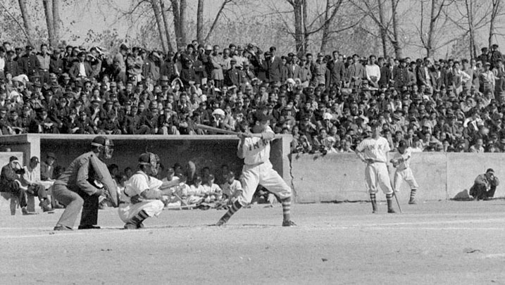 1953년 전국체전 야구경기 [국가기록원]