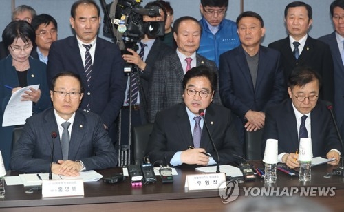 우원식 원내대표, GM특위 발언
