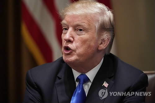 도널드 트럼프 미국 대통령
