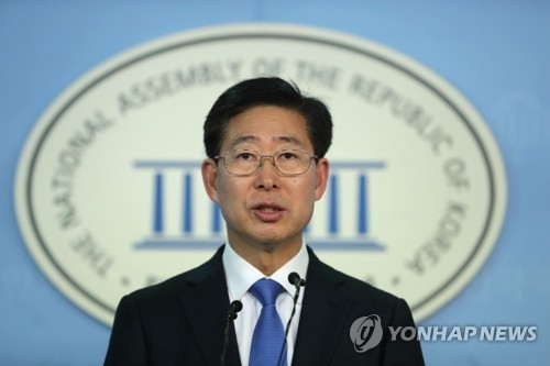 양승조, '더 행복한 충남을 위해 출마합니다'